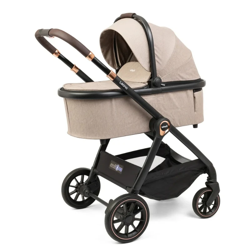 עגלת infanti leona עם סל קל מוקה — MR BABY