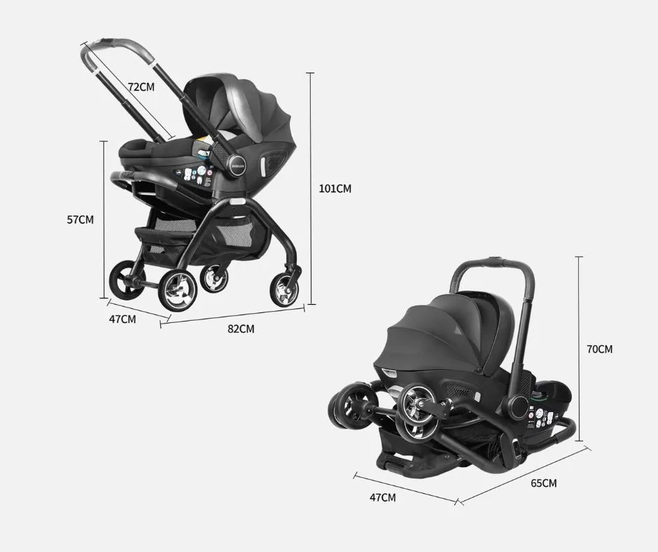 טיולון וכיסא בטיחות stroller Hoppala — MR BABY